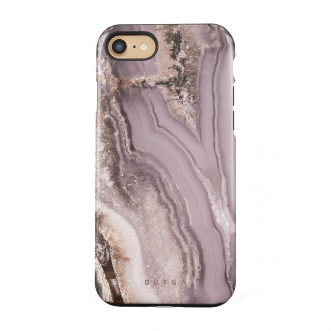 Burga iPhone SE 2022 / SE 2020 / 7 / 8 Fashion Tough Σκληρή Θήκη - Golden Taupe