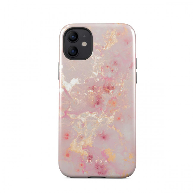 Burga iPhone 12 / 12 Pro Fashion Tough Σκληρή Θήκη - Golden Coral