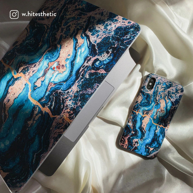 Burga iPhone 12 / iPhone 12 Pro Fashion Tough Σκληρή Θήκη - Mystic River