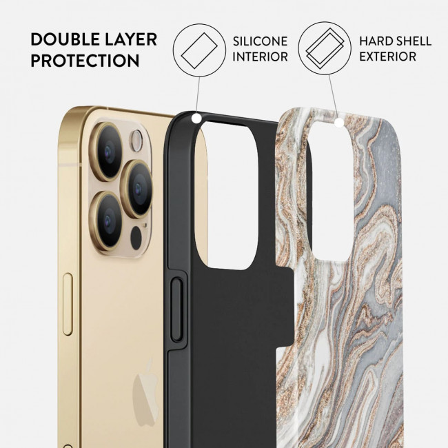 Burga iPhone 13 Pro Max Fashion Tough Σκληρή Θήκη - Gentle Wind