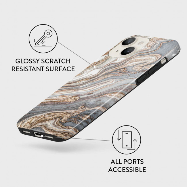 Burga iPhone 13 Fashion Tough Σκληρή Θήκη - Gentle Wind