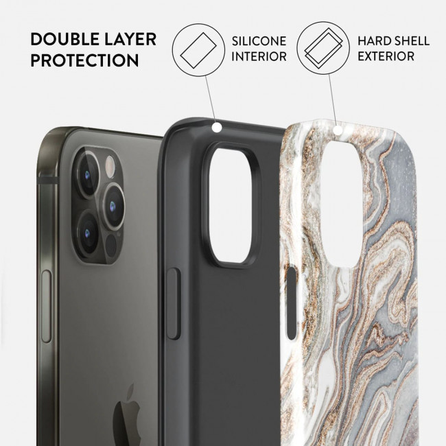 Burga iPhone 12 Pro Max Fashion Tough Σκληρή Θήκη - Gentle Wind