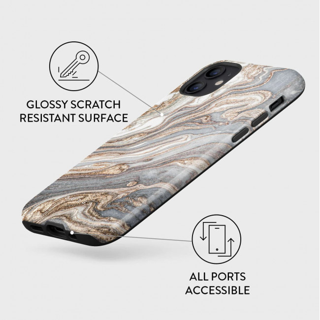 Burga iPhone 12 / 12 Pro Fashion Tough Σκληρή Θήκη - Gentle Wind