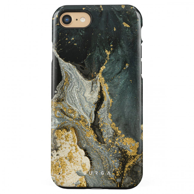 Burga iPhone SE 2022 / SE 2020 / 7 / 8 Fashion Tough Σκληρή Θήκη - Northern Lights