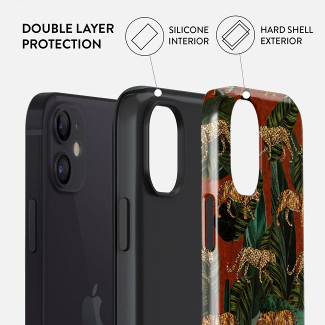 Burga iPhone 12 / iPhone 12 Pro Fashion Tough Σκληρή Θήκη - Morning Commute