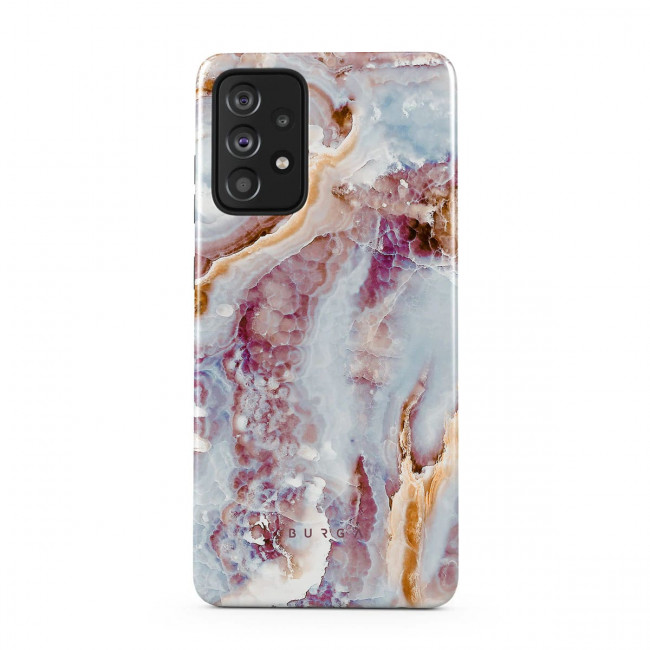 Burga Samsung Galaxy A52 / A52 5G / A52s 5G Fashion Tough Σκληρή Θήκη - Frozen Leaves