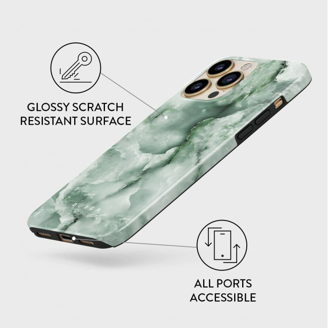 Burga iPhone 13 Pro Fashion Tough Σκληρή Θήκη - Pistachio Cheesecake