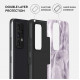 Burga Samsung Galaxy A52 / A52 5G / A52s 5G Fashion Tough Σκληρή Θήκη - Black Currant