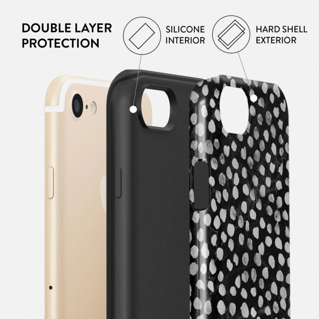 Burga iPhone SE 2022 / SE 2020 / 7 / 8 Fashion Tough Σκληρή Θήκη - Night Sky