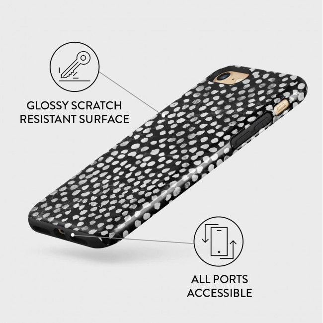 Burga iPhone SE 2022 / SE 2020 / 7 / 8 Fashion Tough Σκληρή Θήκη - Night Sky