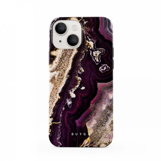 Burga iPhone 13 Fashion Tough Σκληρή Θήκη - Purple Skies