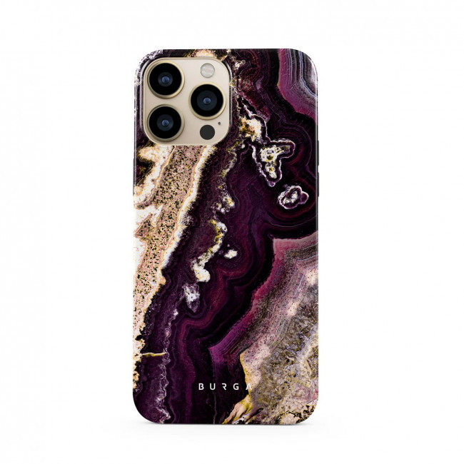 Burga iPhone 13 Pro Fashion Tough Σκληρή Θήκη - Purple Skies