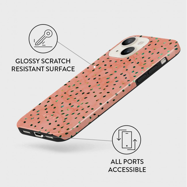 Burga iPhone 13 Fashion Tough Σκληρή Θήκη - Watermelon Shake