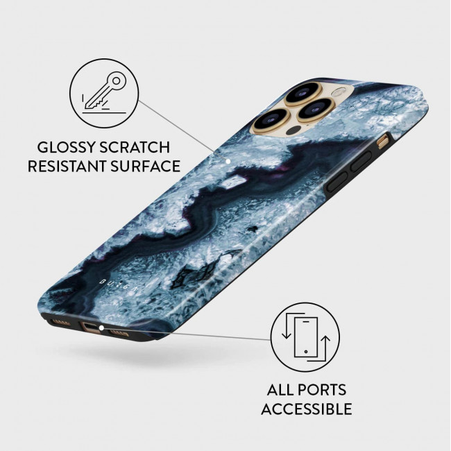 Burga iPhone 13 Pro Max Fashion Tough Σκληρή Θήκη - Frozen Lake