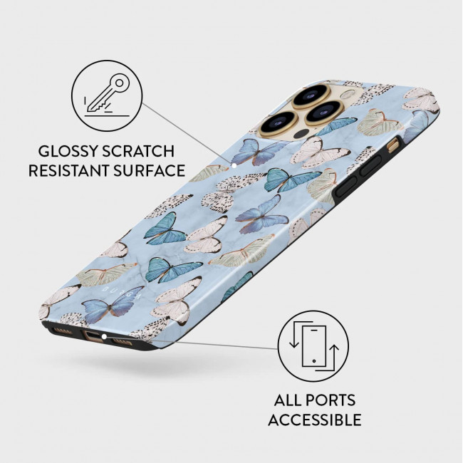 Burga iPhone 13 Pro Max Fashion Tough Σκληρή Θήκη - Give Me Butterflies