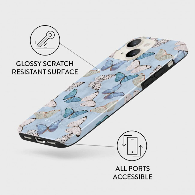 Burga iPhone 13 Fashion Tough Σκληρή Θήκη - Give Me Butterflies