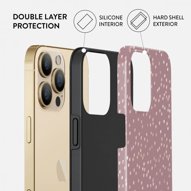 Burga iPhone 13 Pro Max Fashion Tough Σκληρή Θήκη - Hot Cocoa