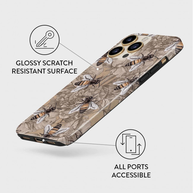 Burga iPhone 13 Pro Max Fashion Tough Σκληρή Θήκη - Honey Bee