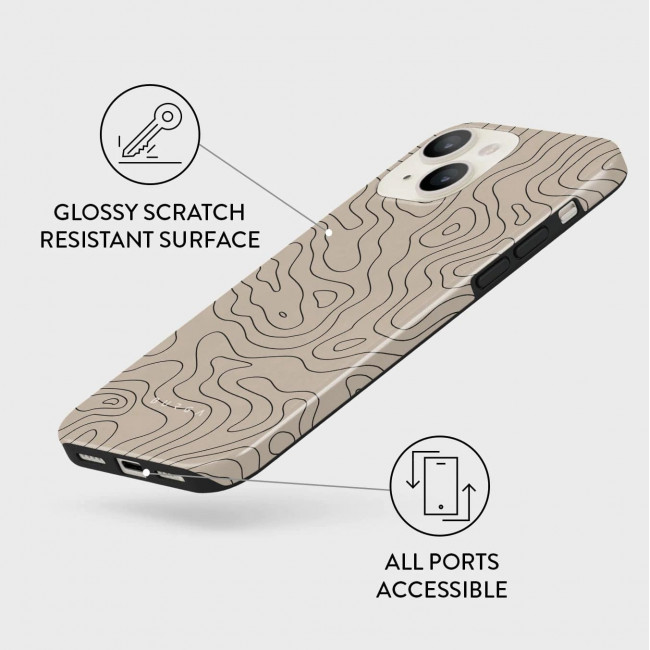 Burga iPhone 13 Fashion Tough Σκληρή Θήκη - Wild Terrain