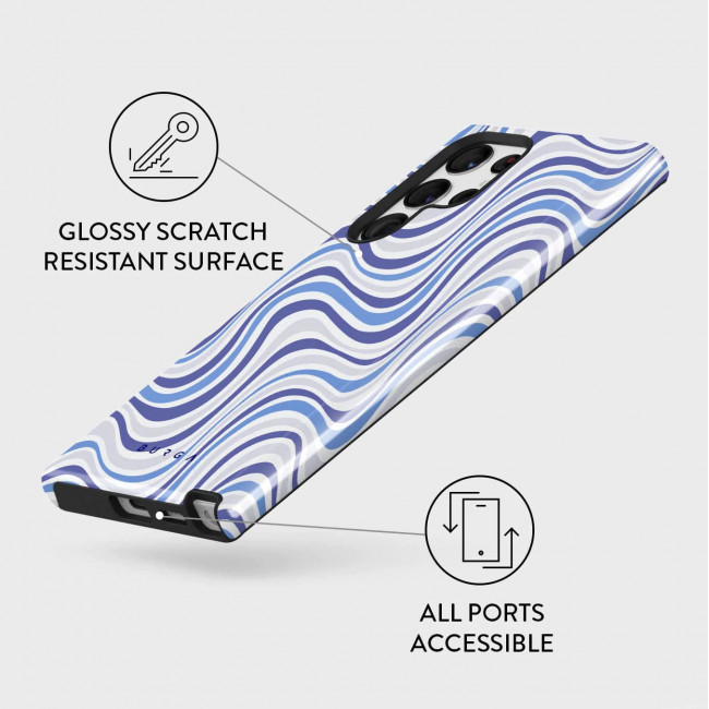 Burga Samsung Galaxy S22 Ultra Fashion Tough Σκληρή Θήκη - Stay Groovy