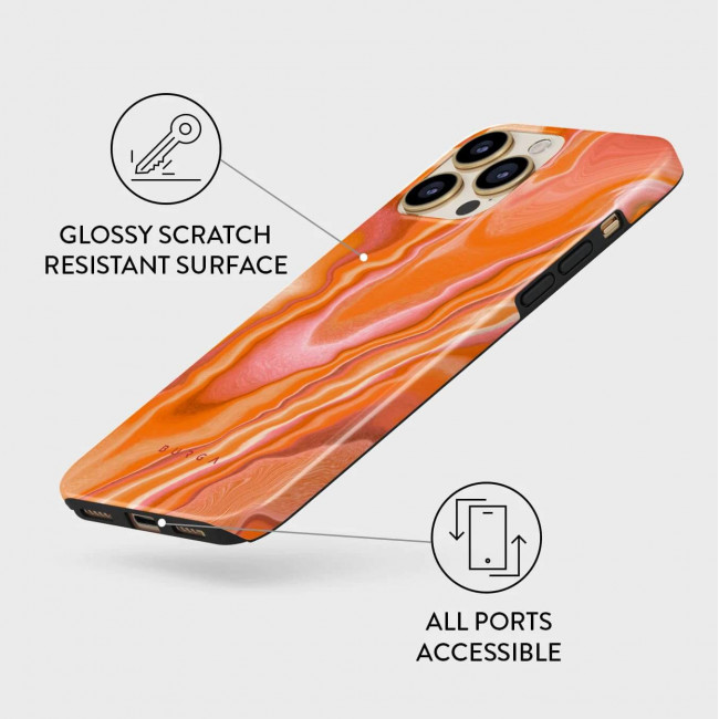 Burga iPhone 13 Pro Max Fashion Tough Σκληρή Θήκη - Retro Glow