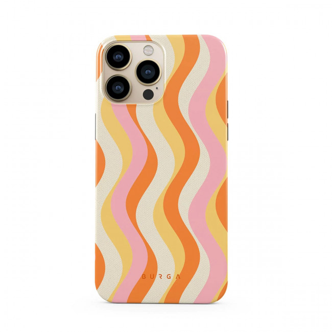 Burga iPhone 13 Pro Fashion Tough Σκληρή Θήκη - Flower Power