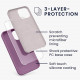 KW iPhone 13 Pro Max Θήκη Σιλικόνης Rubberized TPU - Orchid Purple - 55881.235