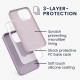 KW iPhone 13 Pro Θήκη Σιλικόνης Rubberized TPU - Purple Cloud - 55880.192