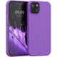 KW iPhone 13 Θήκη Σιλικόνης Rubberized TPU - Orchid Purple - 55878.221