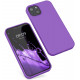 KW iPhone 13 Θήκη Σιλικόνης Rubberized TPU - Orchid Purple - 55878.221