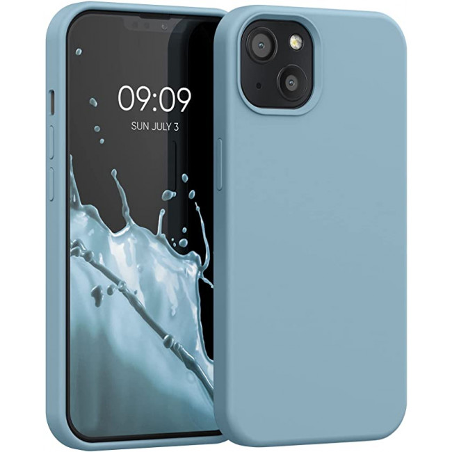 KW iPhone 13 Θήκη Σιλικόνης Rubberized TPU - Antique Stone - 55878.206