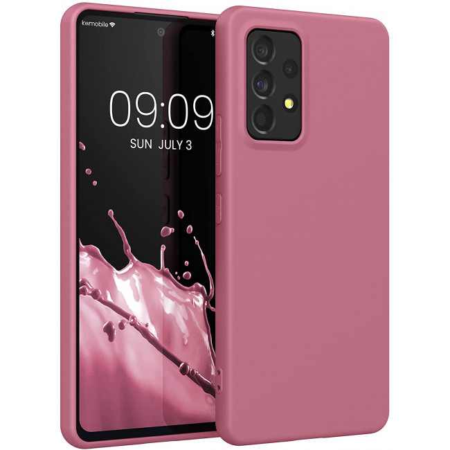 KW Samsung Galaxy A53 5G Θήκη Σιλικόνης TPU - Deep Rusty Rose - 57808.167