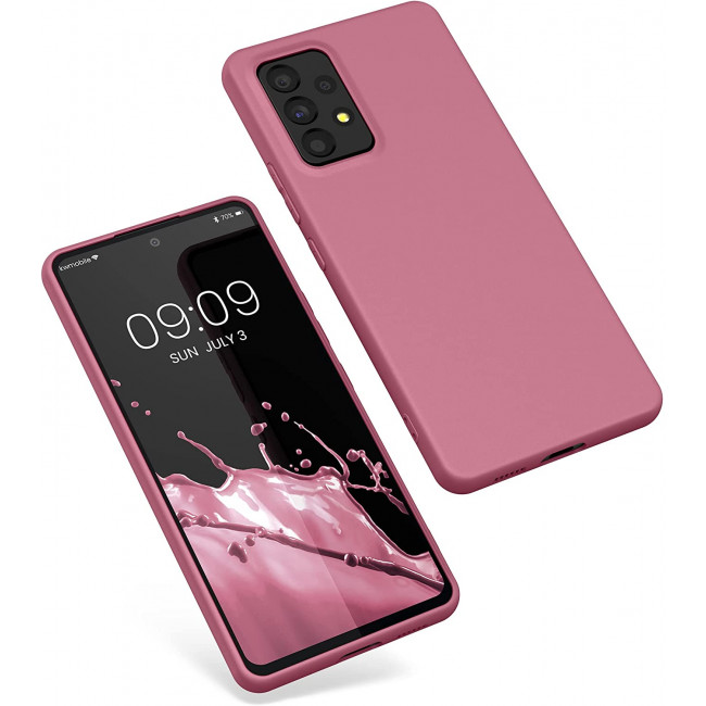 KW Samsung Galaxy A53 5G Θήκη Σιλικόνης TPU - Deep Rusty Rose - 57808.167