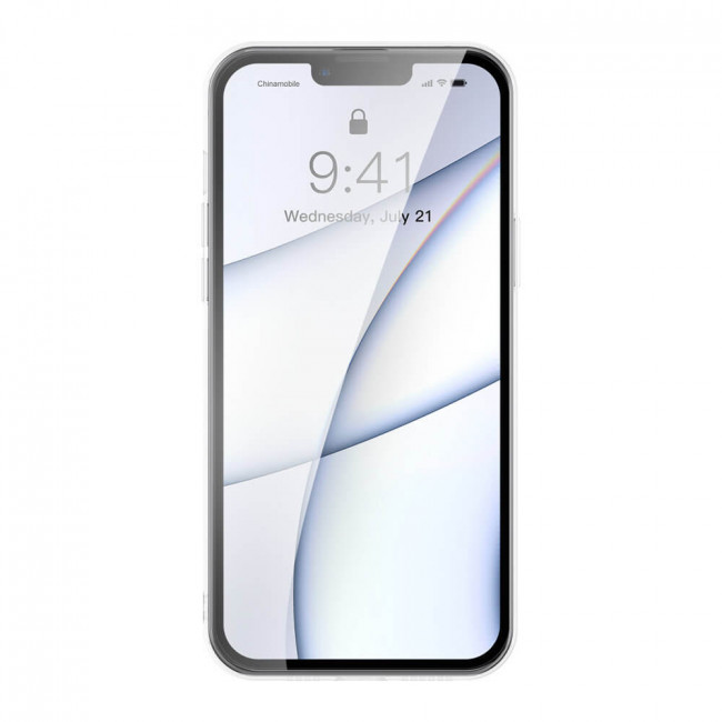 Baseus Frosted Glass Σκληρή Θήκη για iPhone 13 Pro Max - Clear - ARWS000202