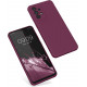 KW Samsung Galaxy A33 5G Θήκη Σιλικόνης Rubberized TPU - Bordeaux Violett - 57833.187