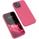 KW iPhone 13 Pro Max Θήκη Σιλικόνης Rubberized TPU - Awesome Pink - 55881.238