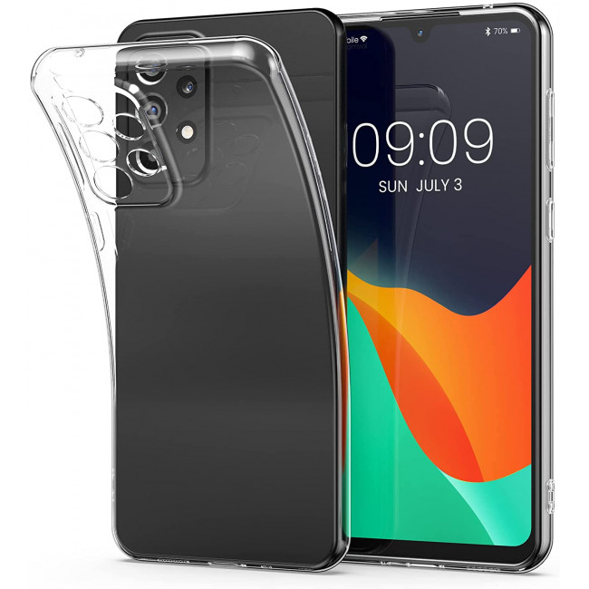 KW Samsung Galaxy A33 5G Θήκη Σιλικόνης TPU - Διάφανη - 58328.03