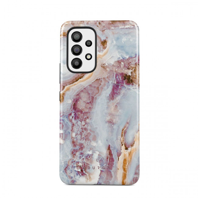 Burga Samsung Galaxy A53 5G Fashion Tough Σκληρή Θήκη - Frozen Leaves