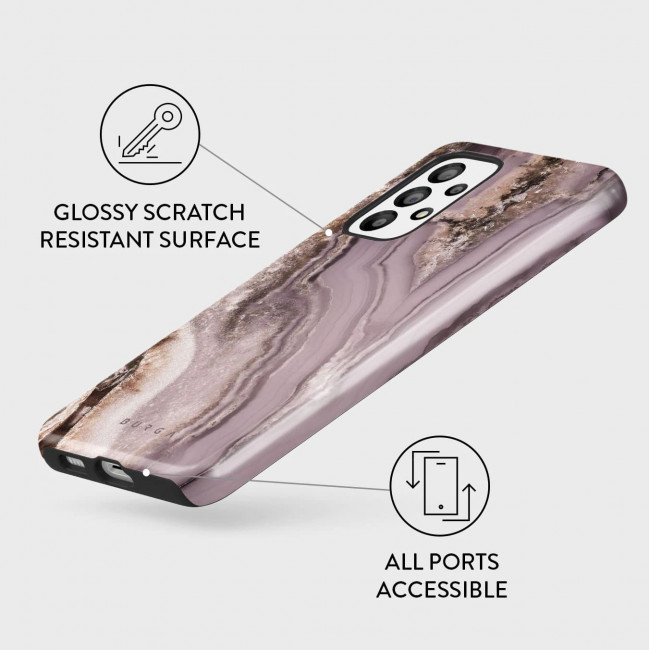 Burga Samsung Galaxy A53 5G Fashion Tough Σκληρή Θήκη - Golden Taupe