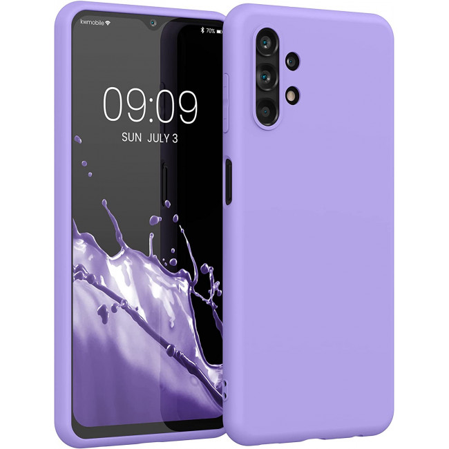 KW Samsung Galaxy A13 4G Θήκη Σιλικόνης TPU - Purple - 57805.222