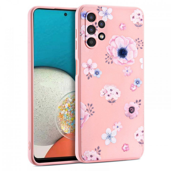 Tech-Protect Mood Samsung Galaxy A53 5G Θήκη Σιλικόνης TPU - Bloom Pink