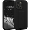 KW iPhone 13 Pro Θήκη Σιλικόνης TPU με Finger Holder - Black - 58277.01