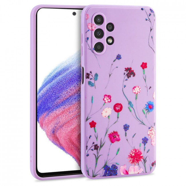 Tech-Protect Mood Samsung Galaxy A53 5G Θήκη Σιλικόνης TPU - Meadow Purple