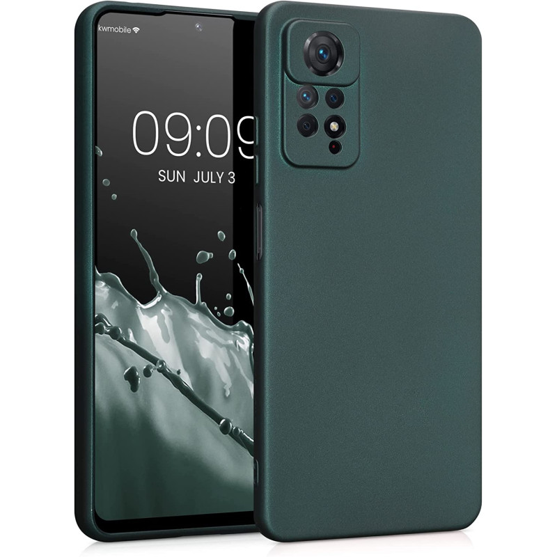 KW Xiaomi Redmi Note 11 Pro / Note 11 Pro 5G Θήκη Σιλικόνης TPU - Metallic Teal - 58650.14