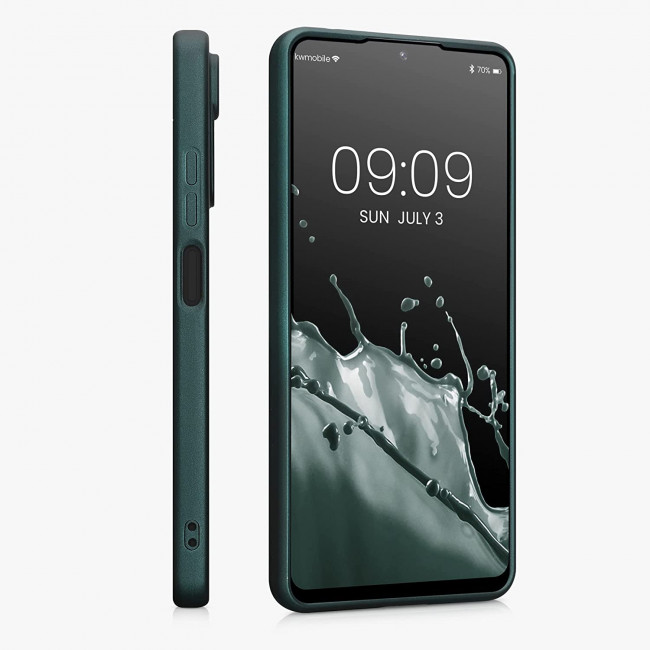 KW Xiaomi Redmi Note 11 Pro / Note 11 Pro 5G Θήκη Σιλικόνης TPU - Metallic Teal - 58650.14