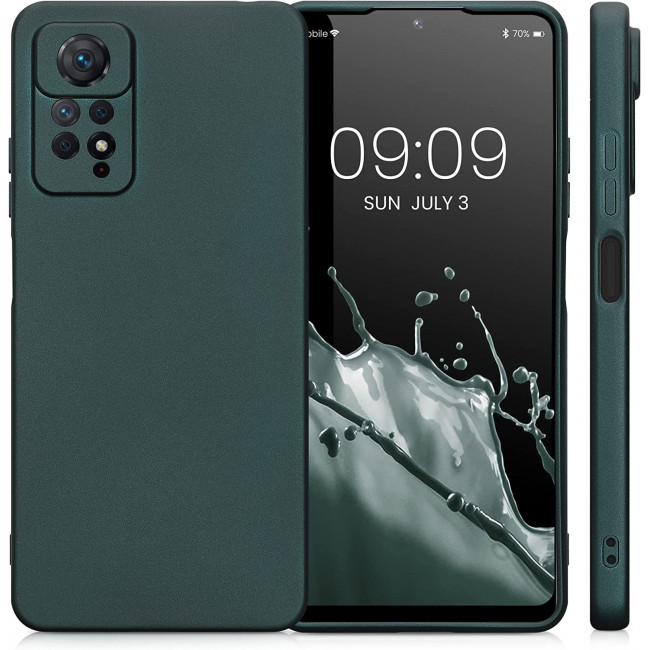 KW Xiaomi Redmi Note 11 Pro / Note 11 Pro 5G Θήκη Σιλικόνης TPU - Metallic Teal - 58650.14