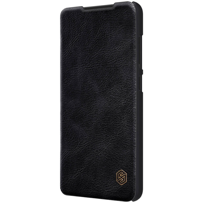 Nillkin Samsung Galaxy S22 Ultra Qin Leather Pro Flip Book Case with Camera Protection Θήκη Βιβλίο με Κάλυμμα για την Κάμερα - Black