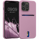 KW iPhone 13 Pro Θήκη Σιλικόνης TPU - Dusky Pink - 57749.10