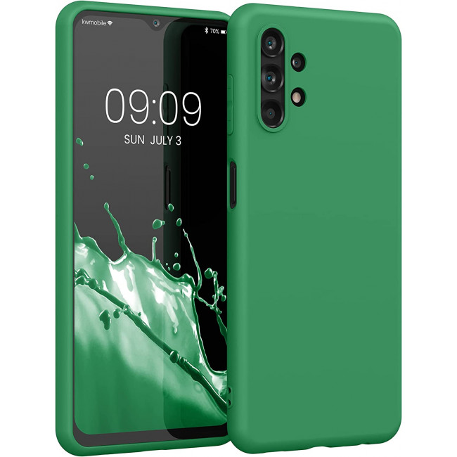 KW Samsung Galaxy A13 4G Θήκη Σιλικόνης TPU - Pixie Green - 57805.227