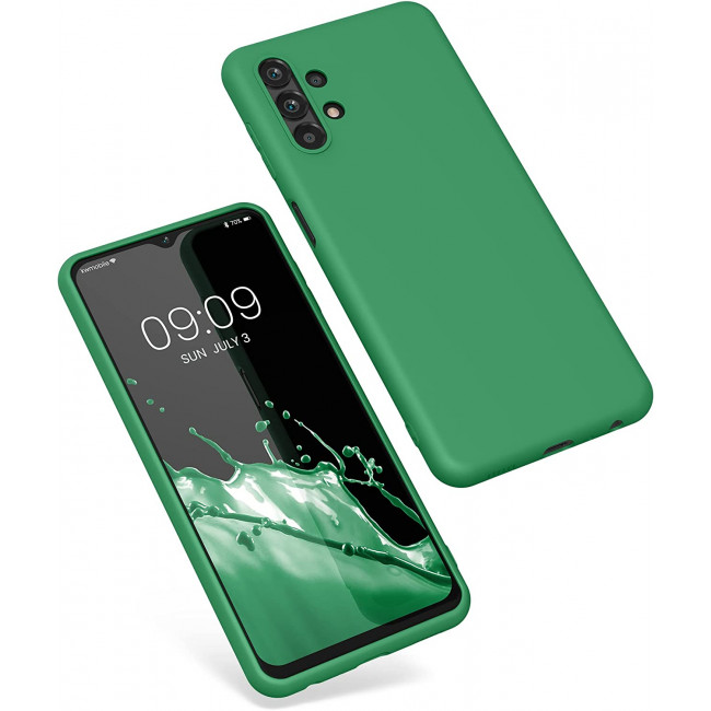 KW Samsung Galaxy A13 4G Θήκη Σιλικόνης TPU - Pixie Green - 57805.227